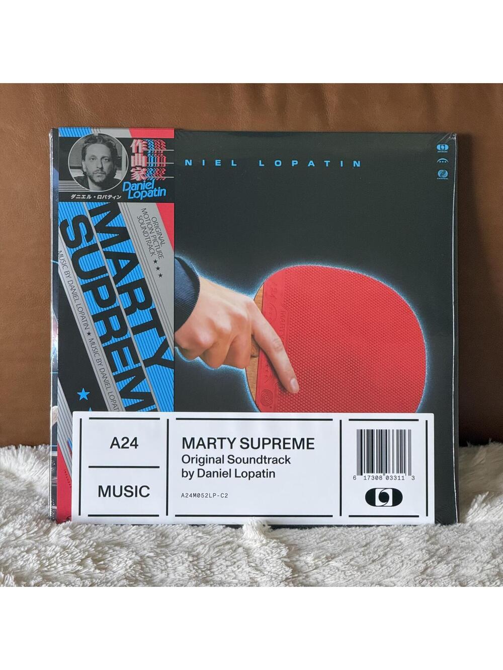 Marty Supreme (Original Soundtrack) 2LP Vinyl Ping Pong Orange Rough Trade 2026